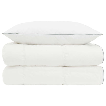 vidaXL 90% Goose Down Duvet Set FULDA 2 pcs 135 x 200 cm All Seasons 6