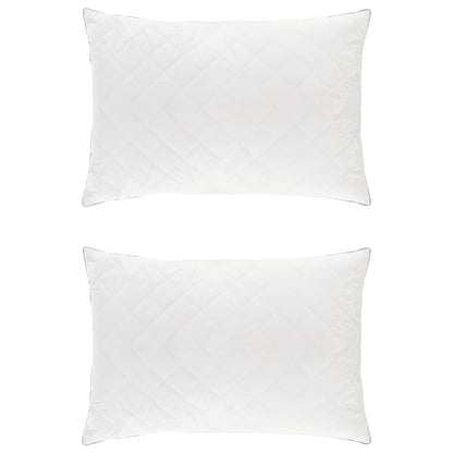 vidaXL 90% Goose Down Duvet Set FULDA 3 pcs 200 x 200 cm Summer White 3