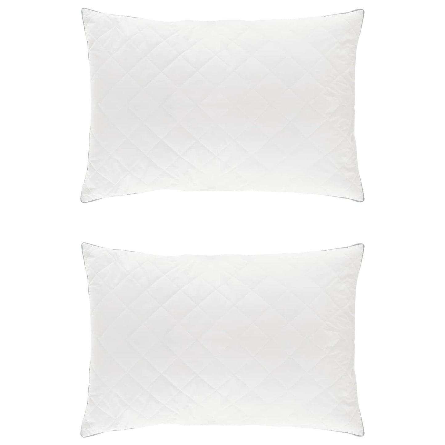 vidaXL 90% Goose Down Duvet Set FULDA 3 pcs 220 x 240 cm Summer White 3