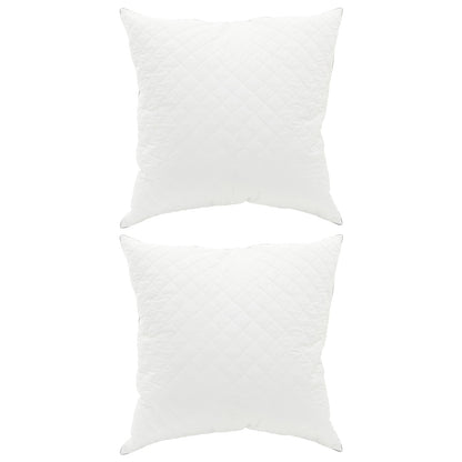 vidaXL 90% Goose Down Duvet Set FULDA 3 pcs 220 x 260 cm Summer White 3