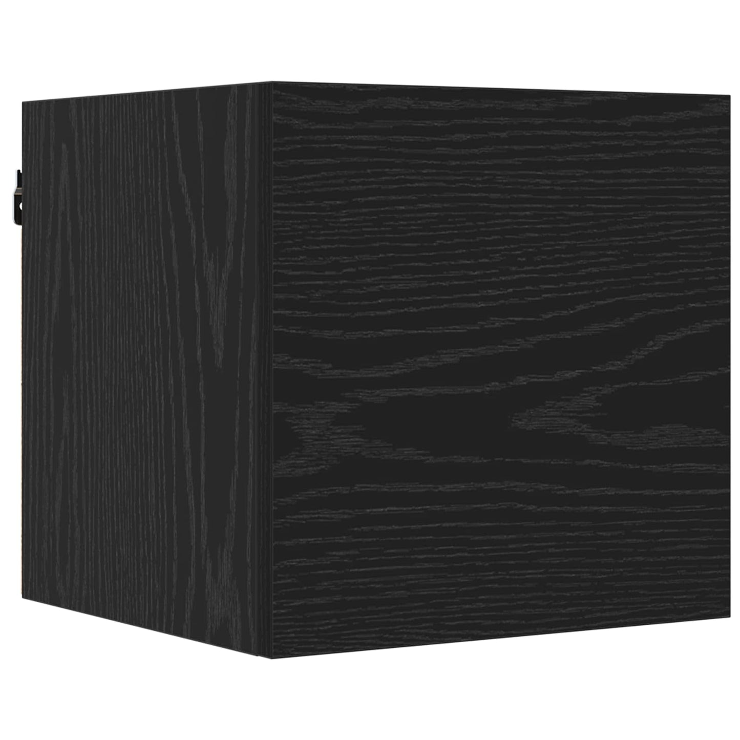 vidaXL TV Cabinet Set 8 pcs Black Oak Engineered Wood 4