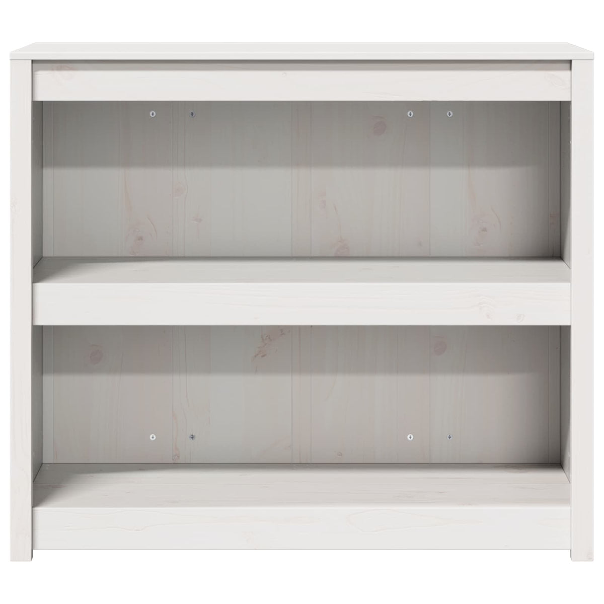 vidaXL Outdoor Kitchen Cabinet MEPPEL 2 pcs White Solid Pine Wood 5