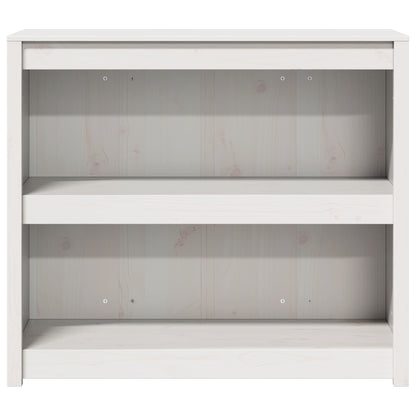 vidaXL Outdoor Kitchen Cabinet MEPPEL 2 pcs White Solid Pine Wood 5