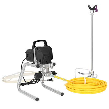 vidaXL Airless Paint Sprayer 10 m Spray Hose 220V 2L/min 227 bar Black 2