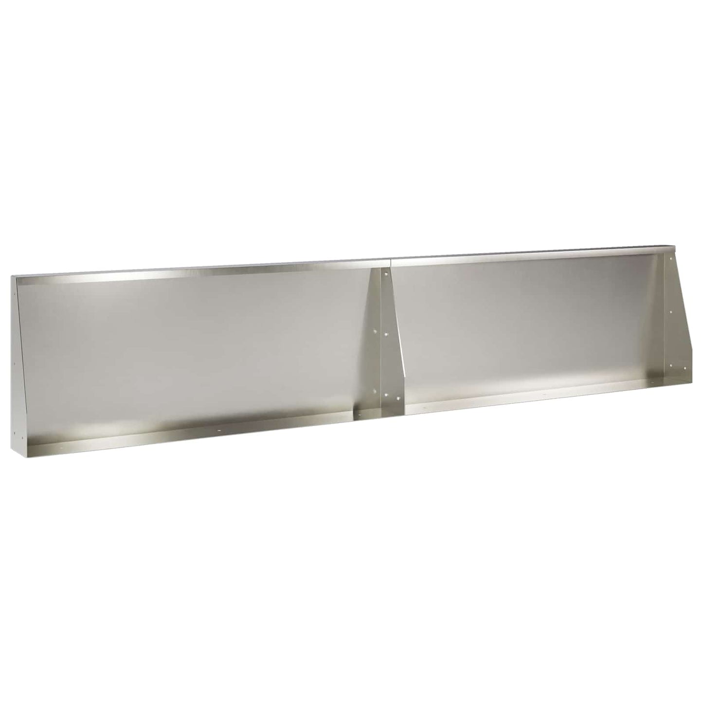 vidaXL Retaining Wall 2 pcs 100 x 12 x 40 cm Stainless Steel Silver 2