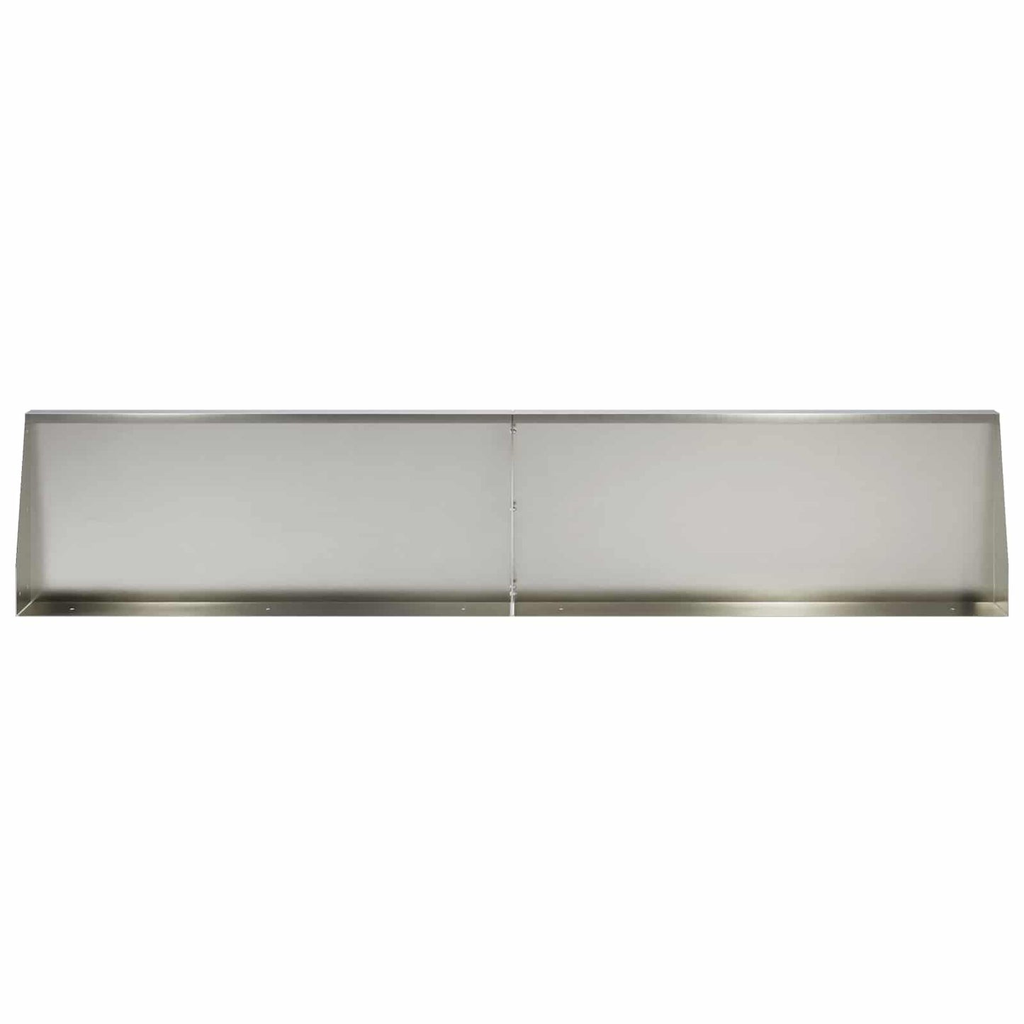 vidaXL Retaining Wall 2 pcs 100 x 12 x 40 cm Stainless Steel Silver 4