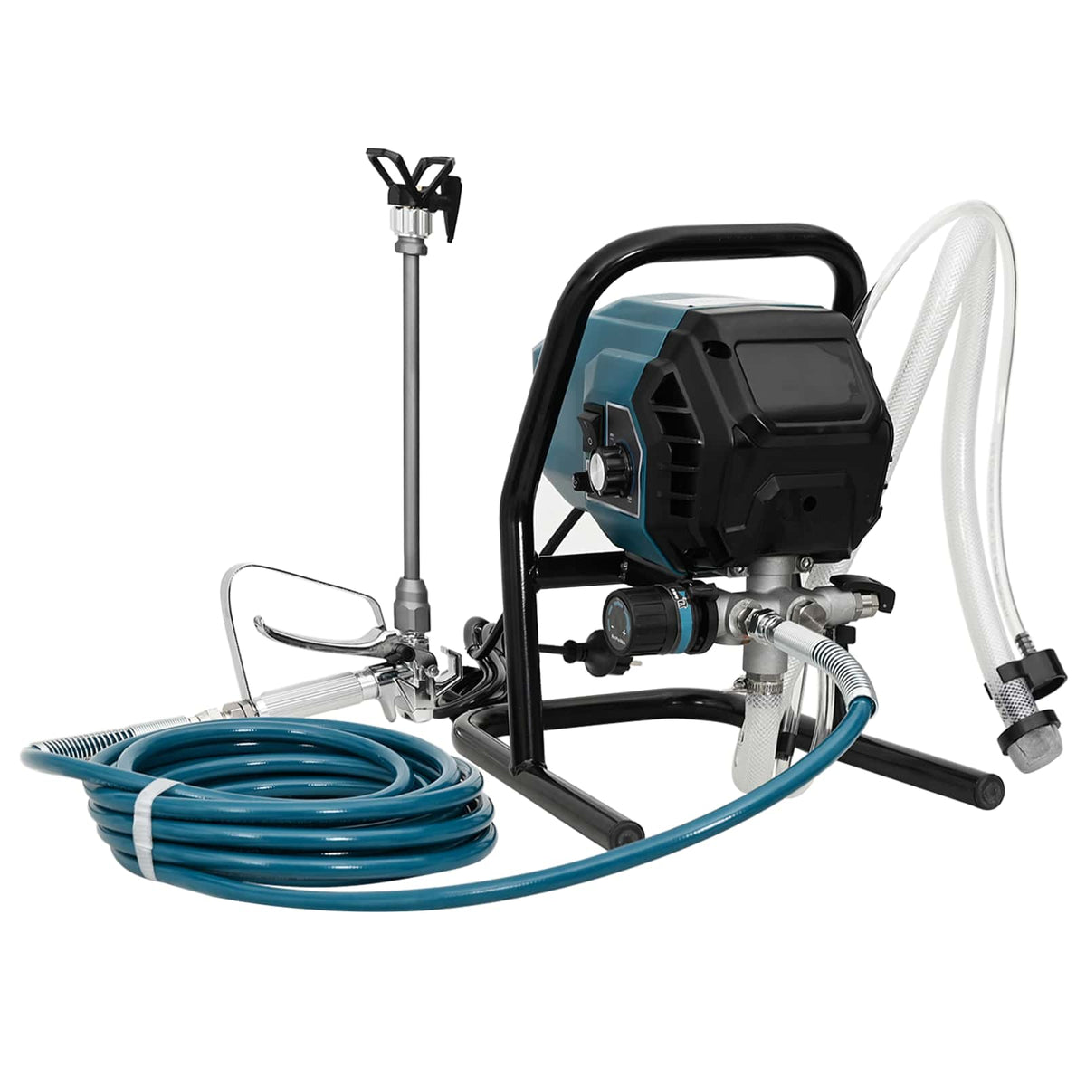vidaXL Airless Paint Sprayer 7.6 m Hose 220V 1.5 L/min 200 Bar 2