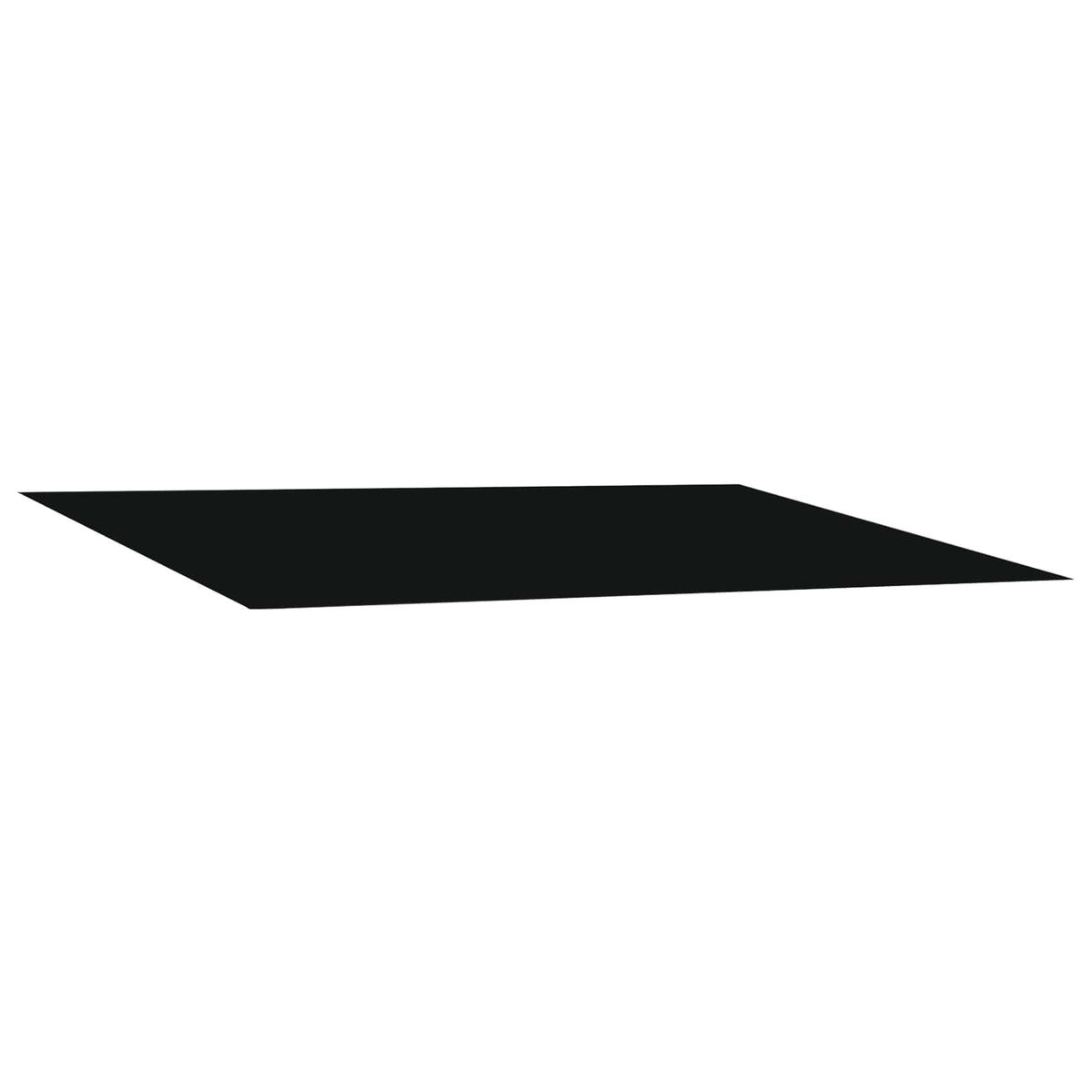 Awning Replacement Fabric 350 x 250 cm Polyester Black