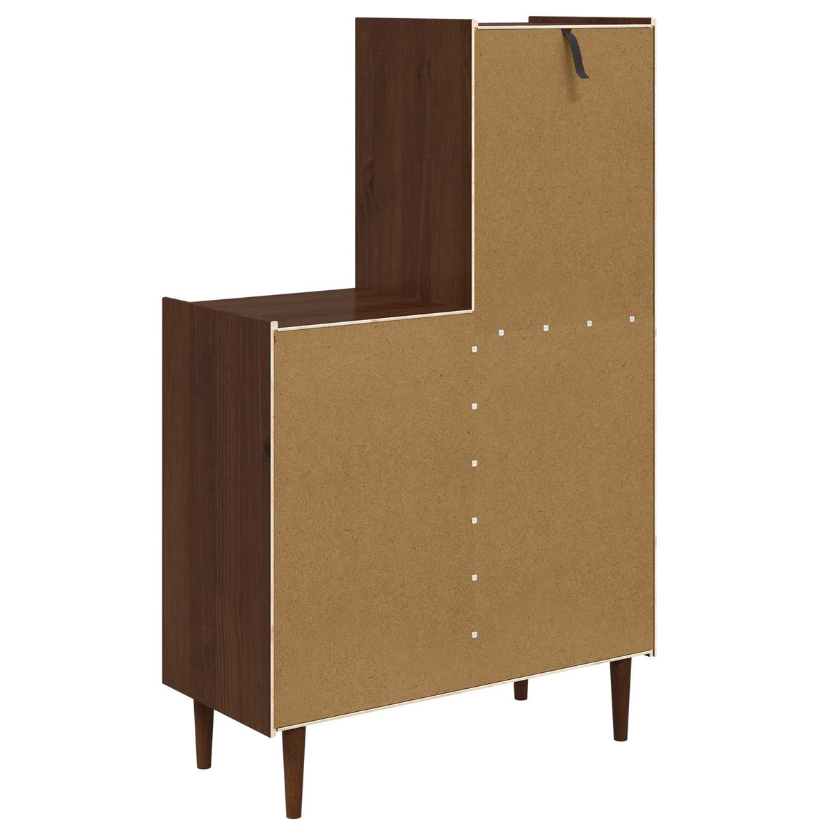 vidaXL Cupboard BILBAO Caramel 100 x 45 x 160 cm 6