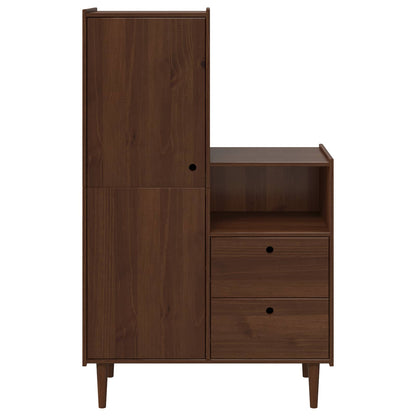 vidaXL Cupboard BILBAO Caramel 100 x 45 x 160 cm 4