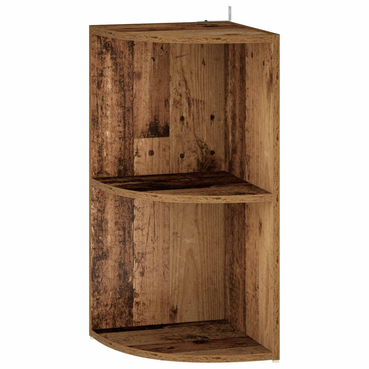 Corner Shelf 2-Tier 41.5 x 41.5 x 72 cm Engineered Wood Old wood