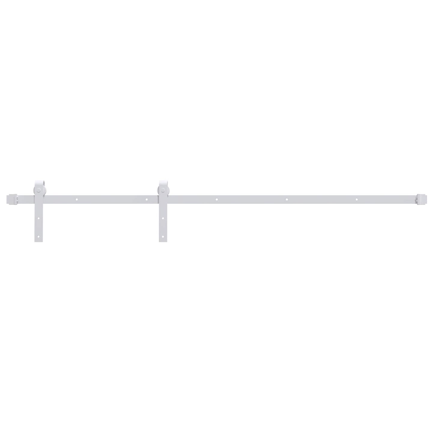 vidaXL Sliding Door 95 x 210 cm Solid Pine Wood (Untreated) 4