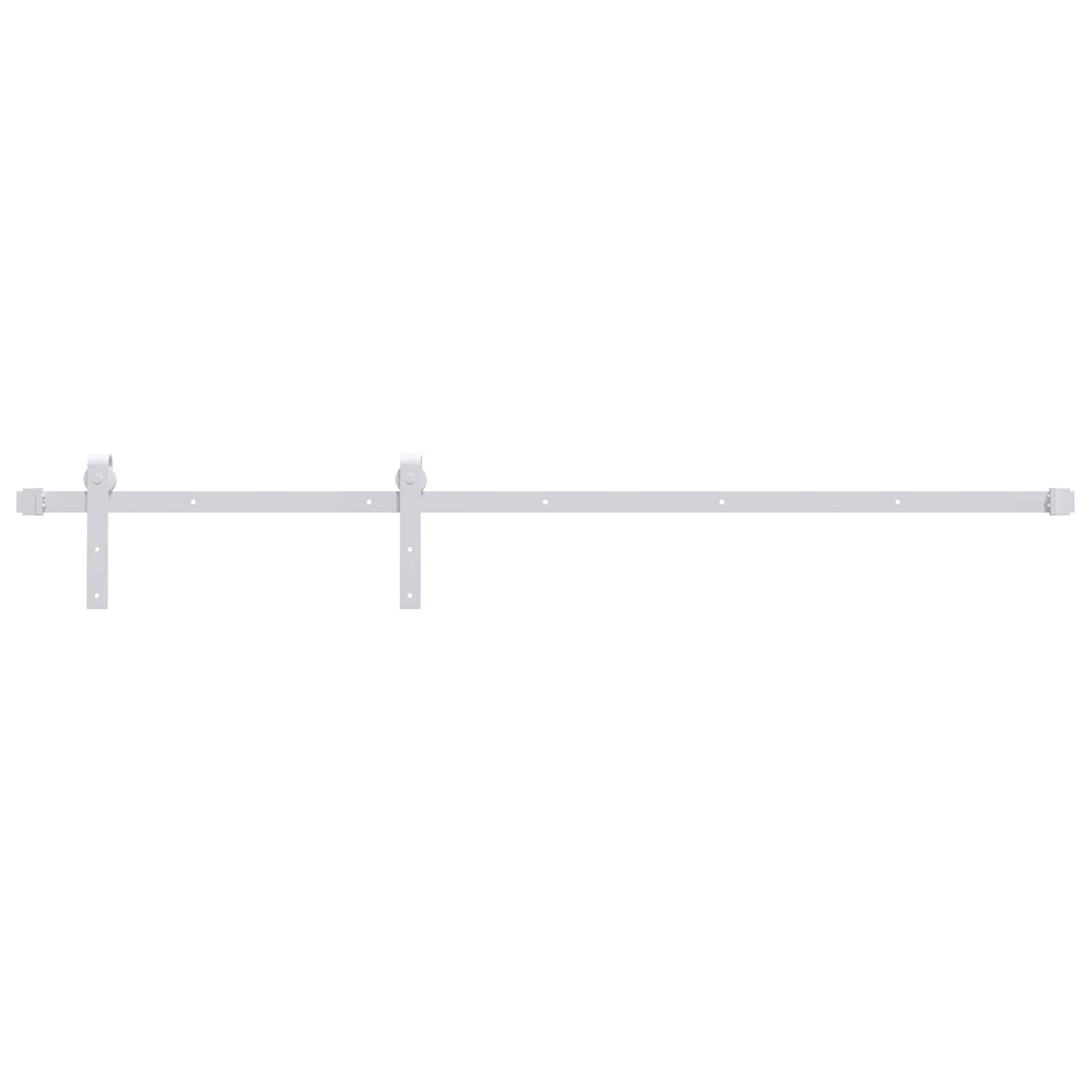 vidaXL Sliding Door 95 x 210 cm Solid Pine Wood (Untreated) 4