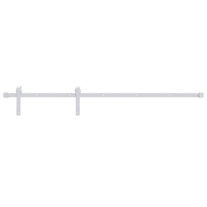 vidaXL Sliding Door 95 x 210 cm Solid Pine Wood (Untreated) 4