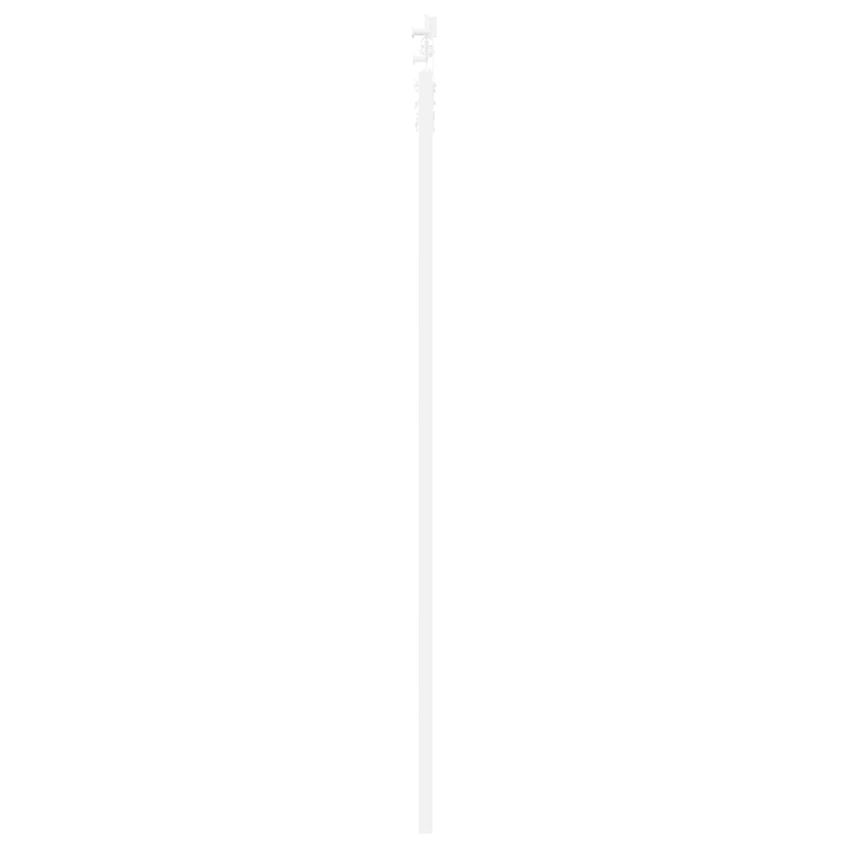 vidaXL Sliding Door White 83 x 202 cm Solid Pine Wood 5