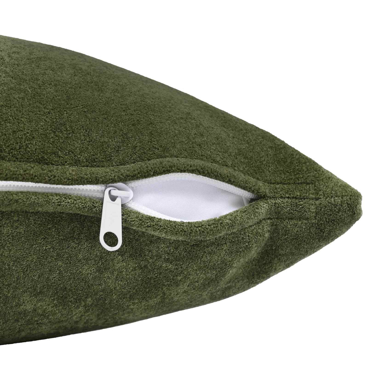 Throw Pillow HEERLEN Microfiber Fleece 6 pcs Green 30 x 50 cm