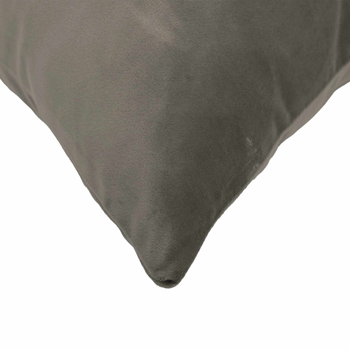 Throw Pillow HEERLEN Velvet 12 pcs 40 x 40 cm Light grey