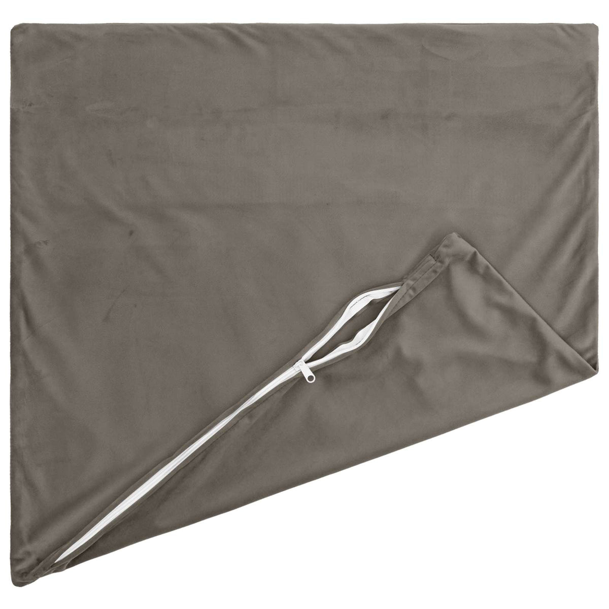 Throw Pillow HEERLEN Velvet 12 pcs 40 x 40 cm Light grey