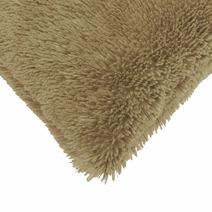 Throw Pillow HEERLEN PV Fleece 12 pcs 40 x 40 cm Light grey