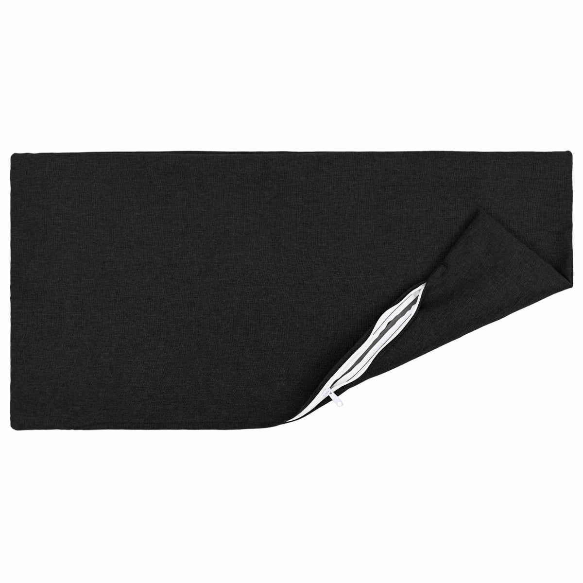 Throw Pillow HEERLEN Fabric 6 pcs 40 x 60 cm Black