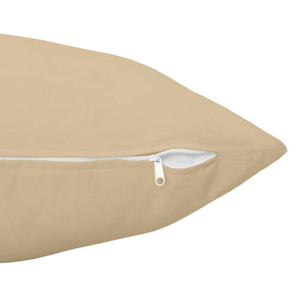 Throw Pillow HEERLEN Polyester 6 pcs 40 x 60 cm Beige