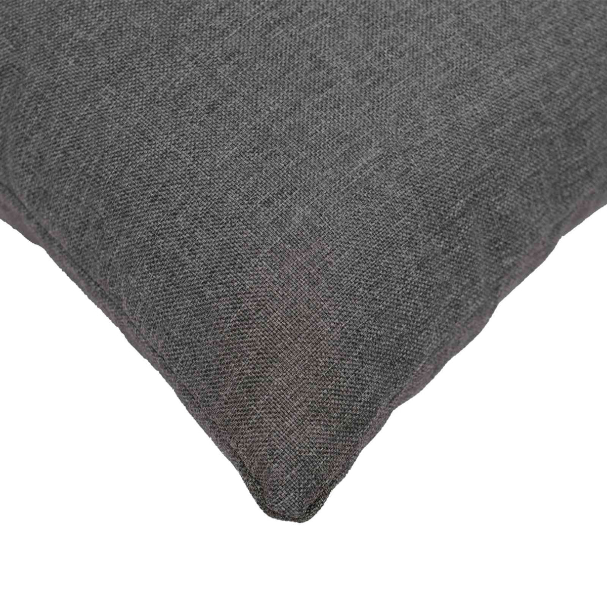 Throw Pillow HEERLEN Fabric Light grey