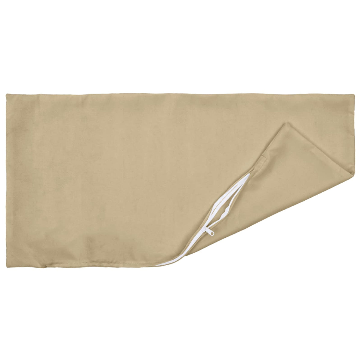 Throw Pillow HEERLEN Polyester 12 pcs 40 x 80 cm Beige