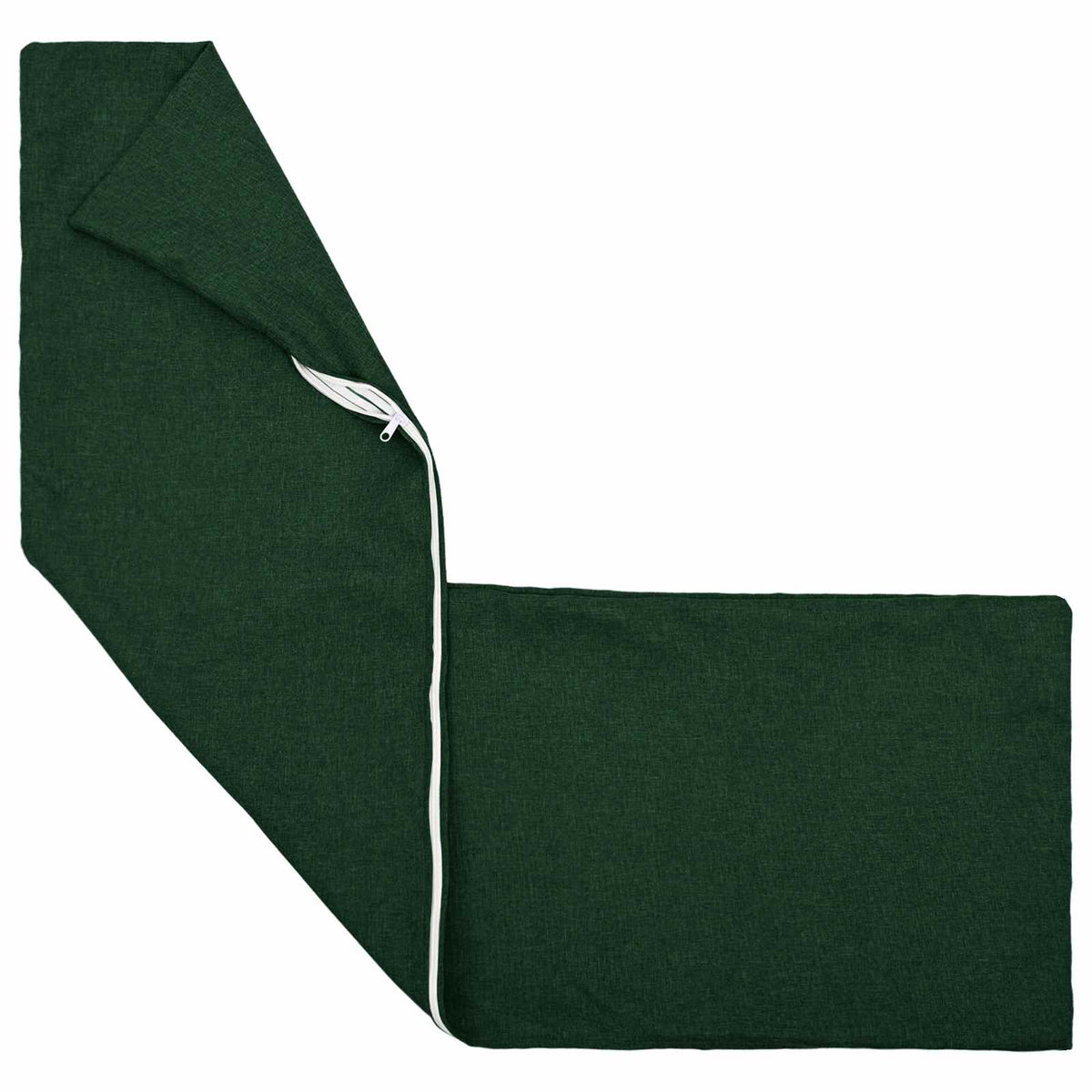 Throw Pillow HEERLEN Fabric 2 pcs Dark Green 40 x 145 cm