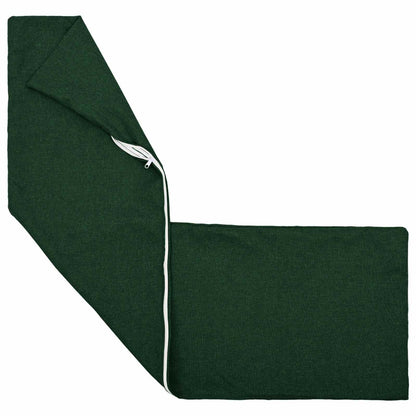 Throw Pillow HEERLEN Fabric 2 pcs Dark Green 40 x 145 cm