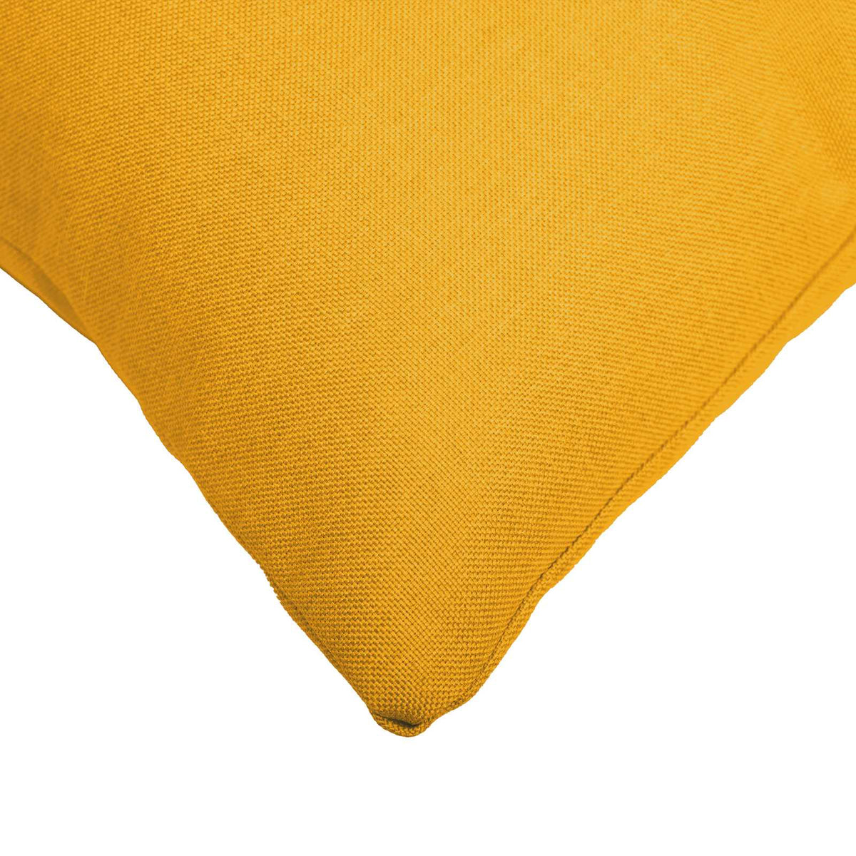Throw Pillow HEERLEN Fabric 2 pcs Light Yellow 40 x 145 cm