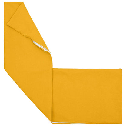 Throw Pillow HEERLEN Fabric 2 pcs Light Yellow 40 x 145 cm