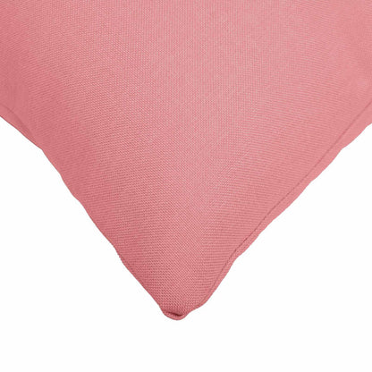 Throw Pillow HEERLEN Fabric 2 pcs Pink 40 x 145 cm