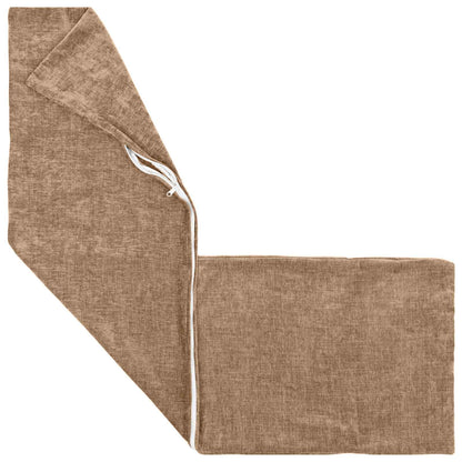 Throw Pillow HEERLEN 2 pcs 40 x 145 cm Brown