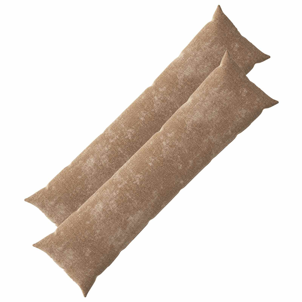 Throw Pillow HEERLEN 2 pcs 40 x 145 cm Brown