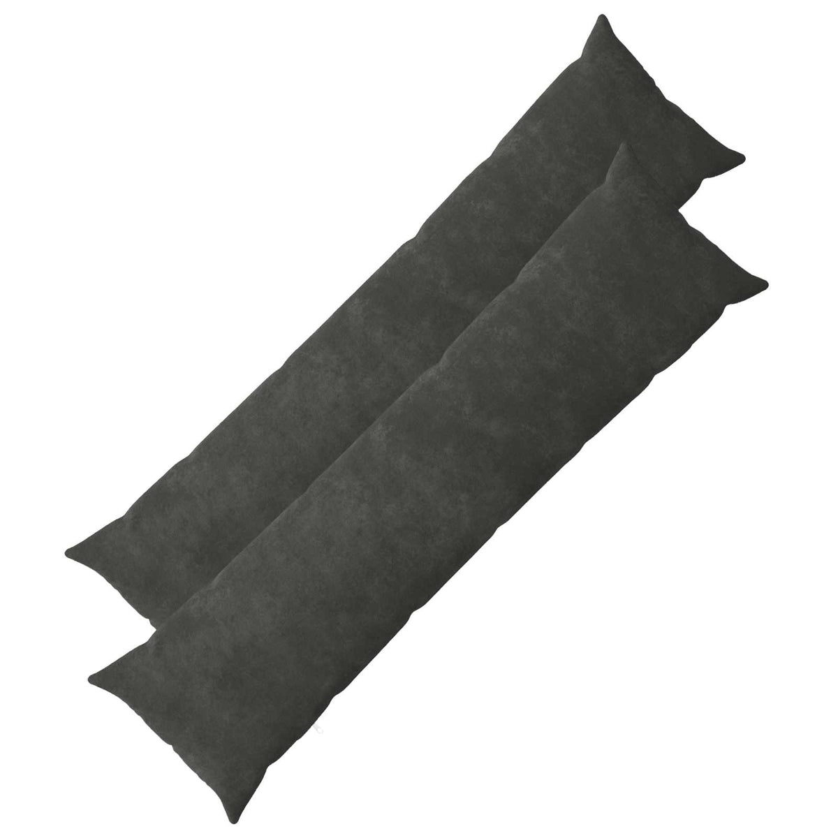 Throw Pillow HEERLEN 2 pcs Anthracite 40 x 145 cm