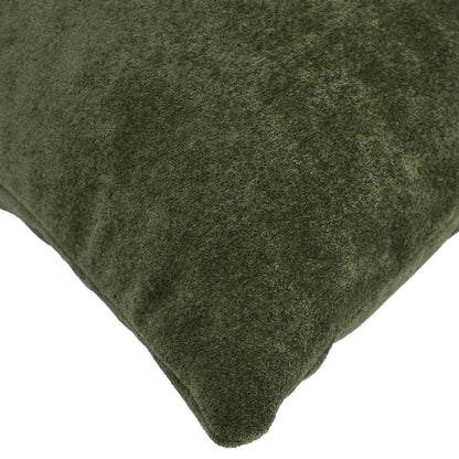 Throw Pillow HEERLEN Microfiber Fleece 2 pcs Green 40 x 145 cm