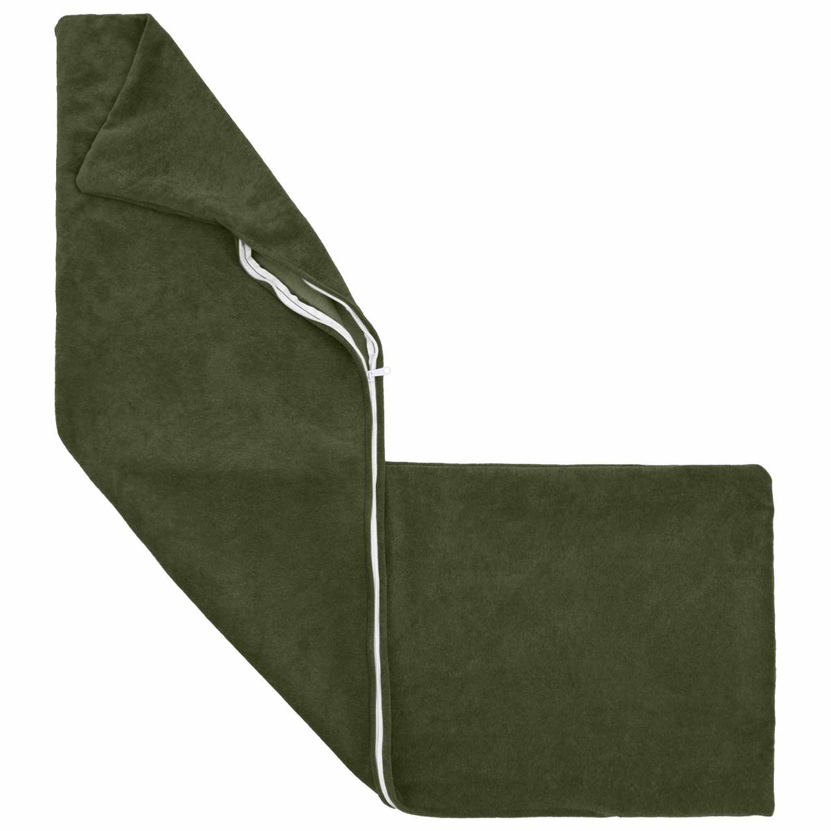 Throw Pillow HEERLEN Microfiber Fleece 2 pcs Green 40 x 145 cm