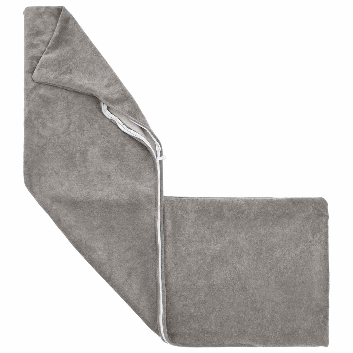 Throw Pillow HEERLEN 2 pcs Light Grey 40 x 145 cm