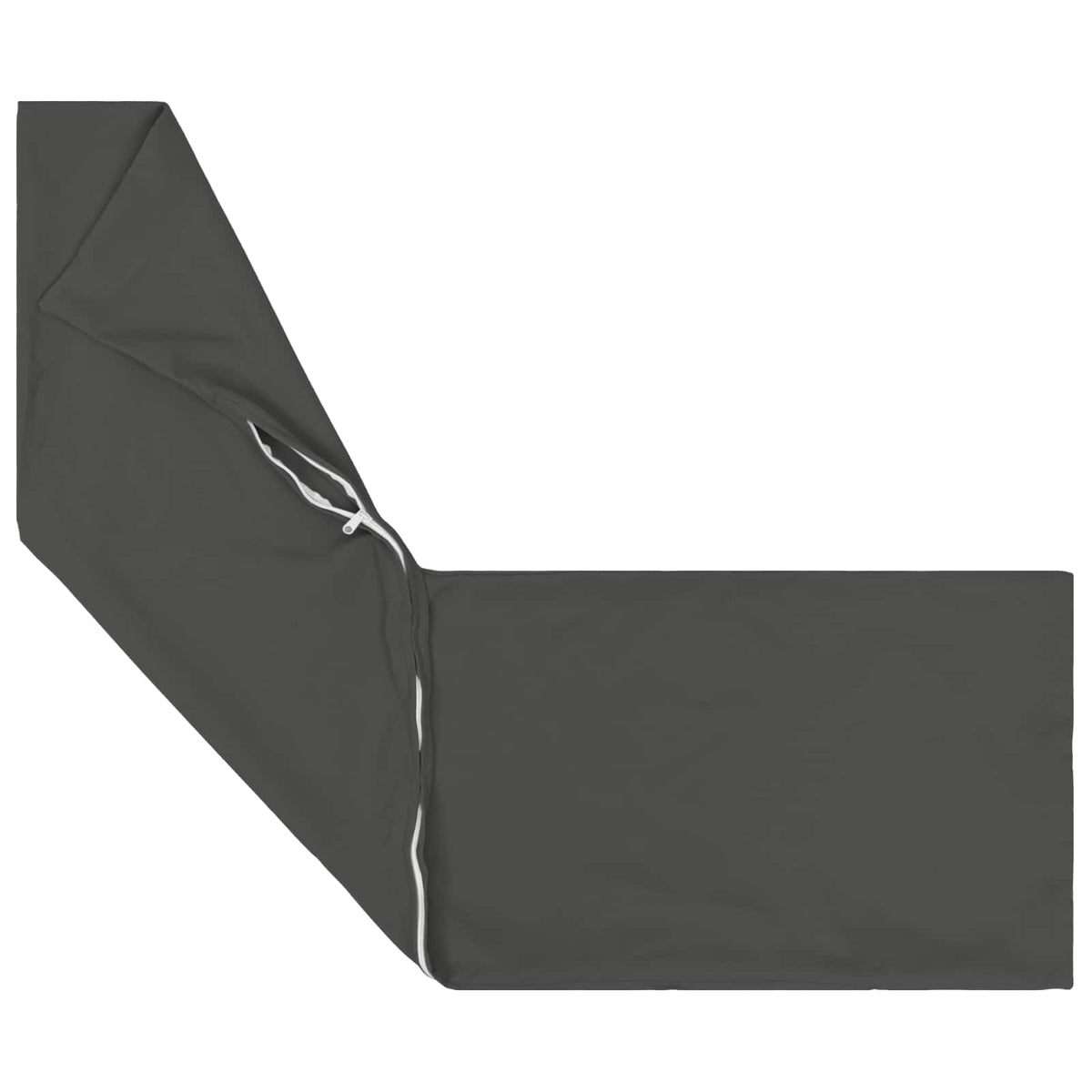 Throw Pillow HEERLEN Polyester 2 pcs Anthracite 40 x 145 cm