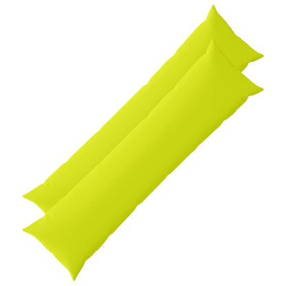 Throw Pillow HEERLEN Polyester 2 pcs Bright Green 40 x 145 cm