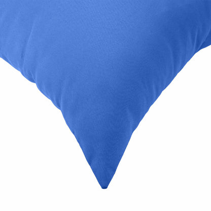 Throw Pillow HEERLEN Polyester 2 pcs Royal Blue 40 x 145 cm