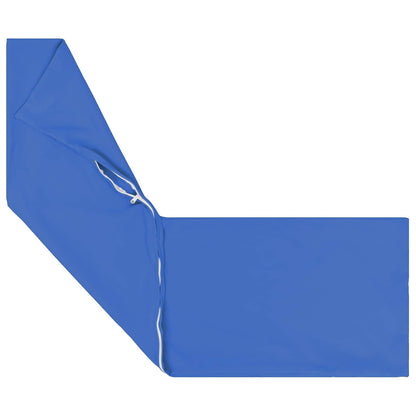 Throw Pillow HEERLEN Polyester 2 pcs Royal Blue 40 x 145 cm