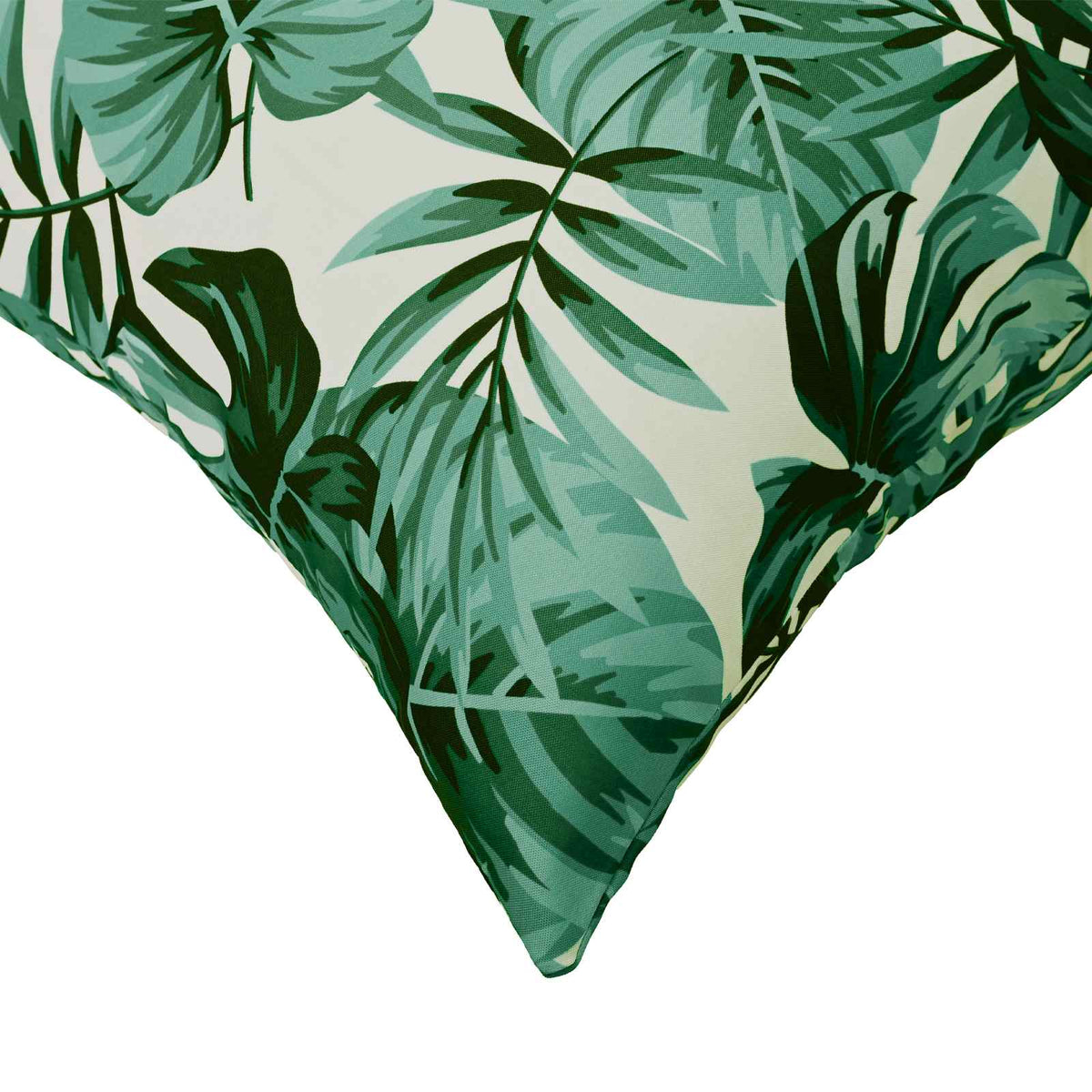 Throw Pillow HEERLEN Polyester 2 pcs Leaf Pattern 40 x 145 cm