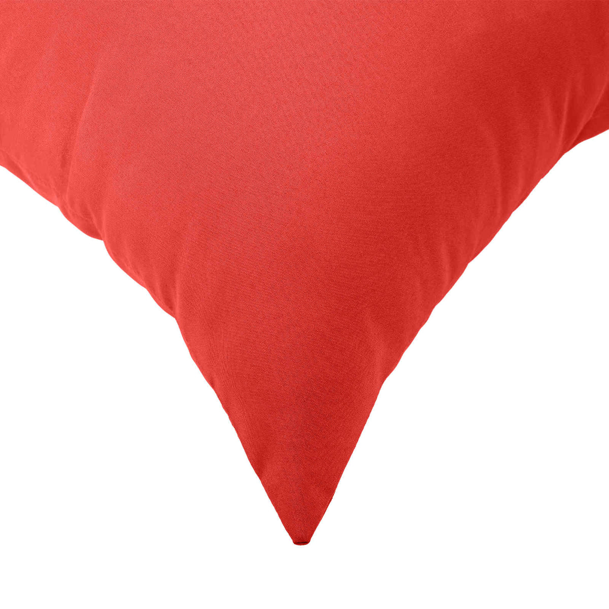 Throw Pillow HEERLEN Polyester 2 pcs Red 40 x 145 cm