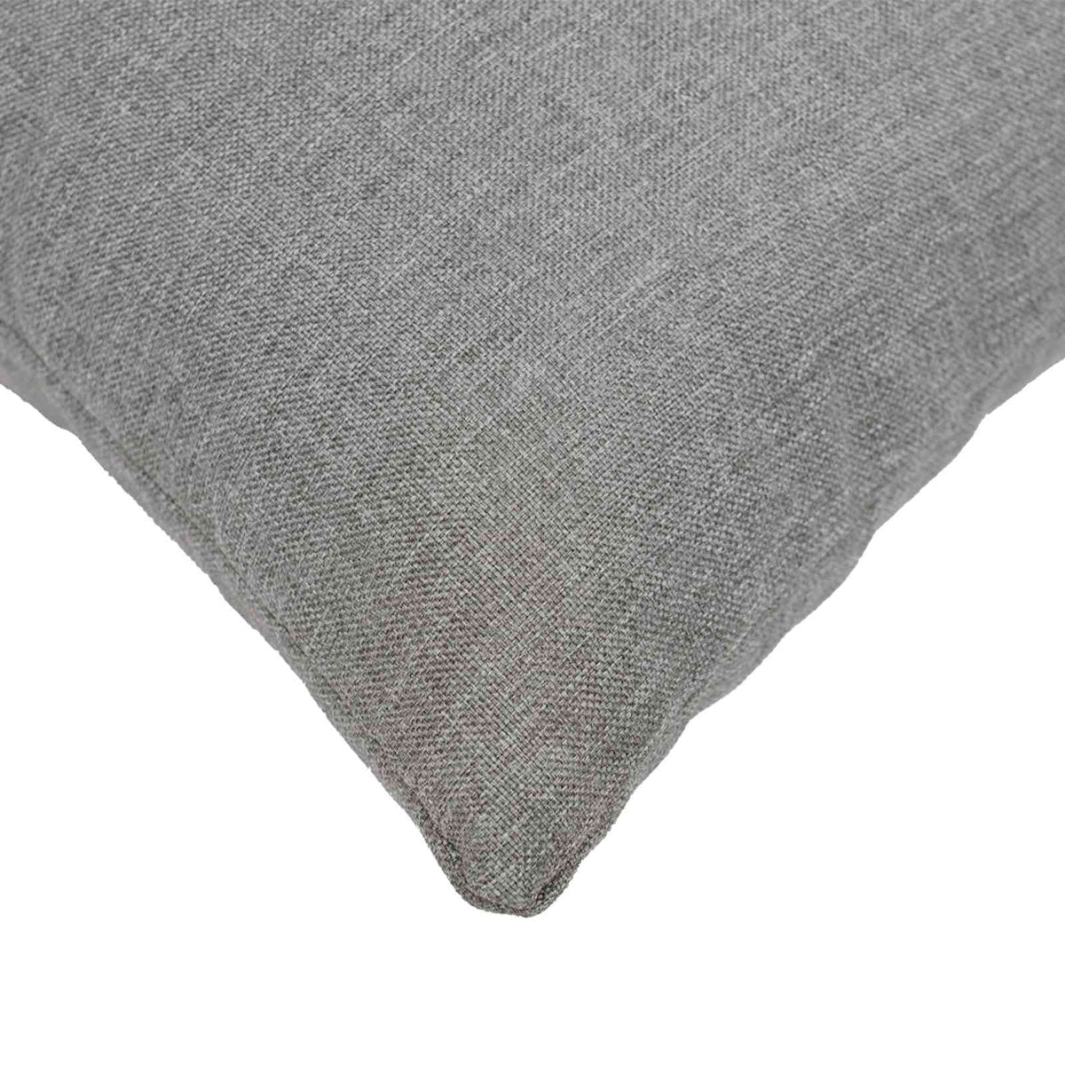 Throw Pillow HEERLEN Fabric 6 pcs 45 x 45 cm Cloud grey