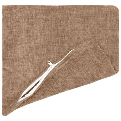 HEERLEN Chenille Fabric Brown