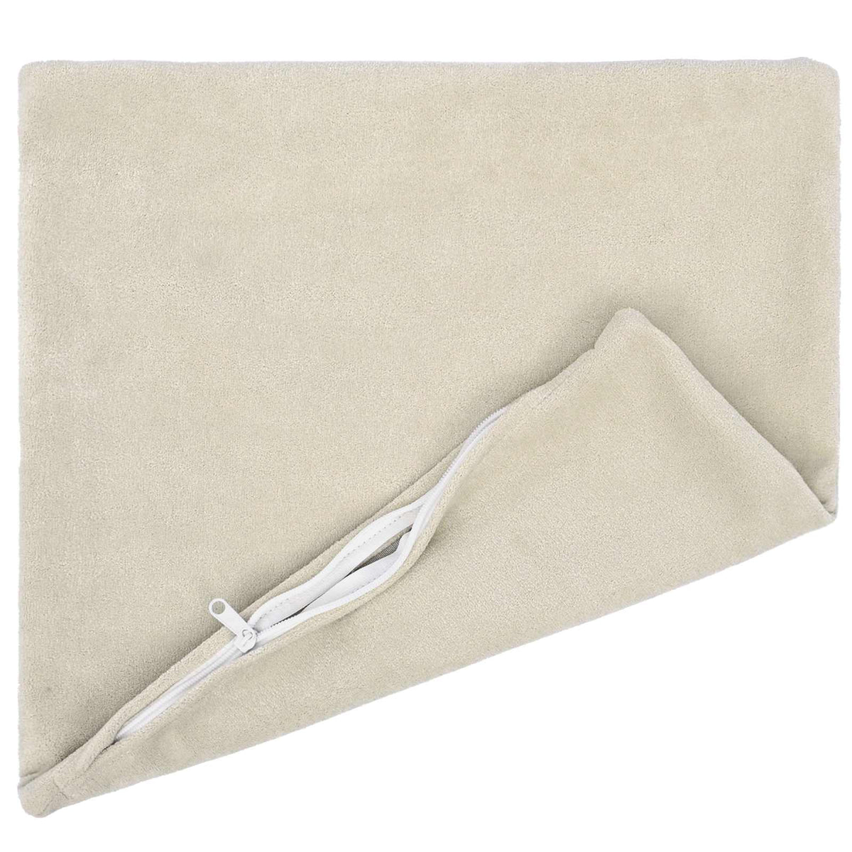 Throw Pillow HEERLEN Microfiber Fleece 6 pcs Cream 45 x 45 cm