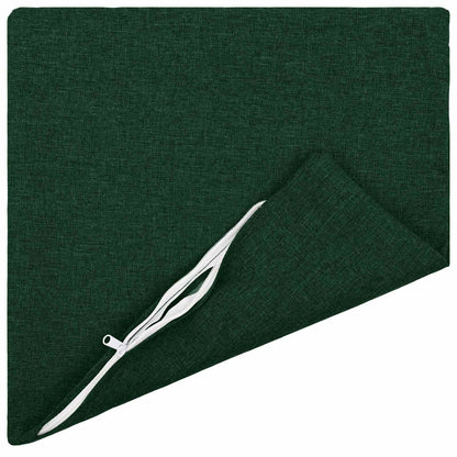 Throw Pillow HEERLEN Fabric 12 pcs 50 x 50 cm Dark green
