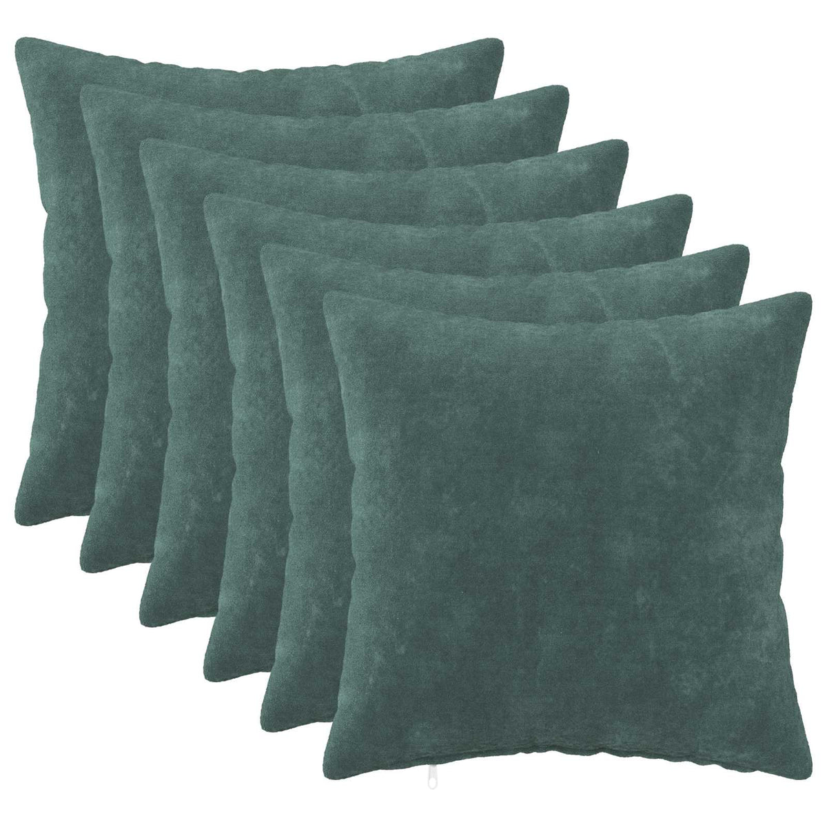 Throw Pillow HEERLEN 6 pcs Sea Blue 50 x 50 cm