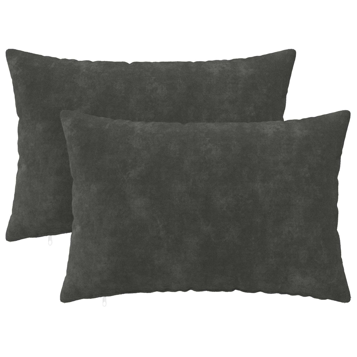 Throw Pillow HEERLEN 2 pcs Anthracite 50 x 75 cm